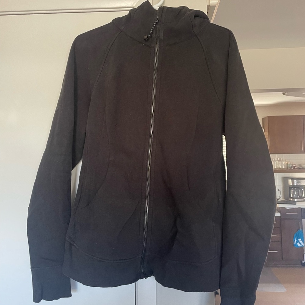Lululemon black zip up jacket